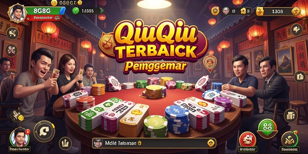 Screenshot gameplay QiuQiu yang mendebarkan di 8G8G.